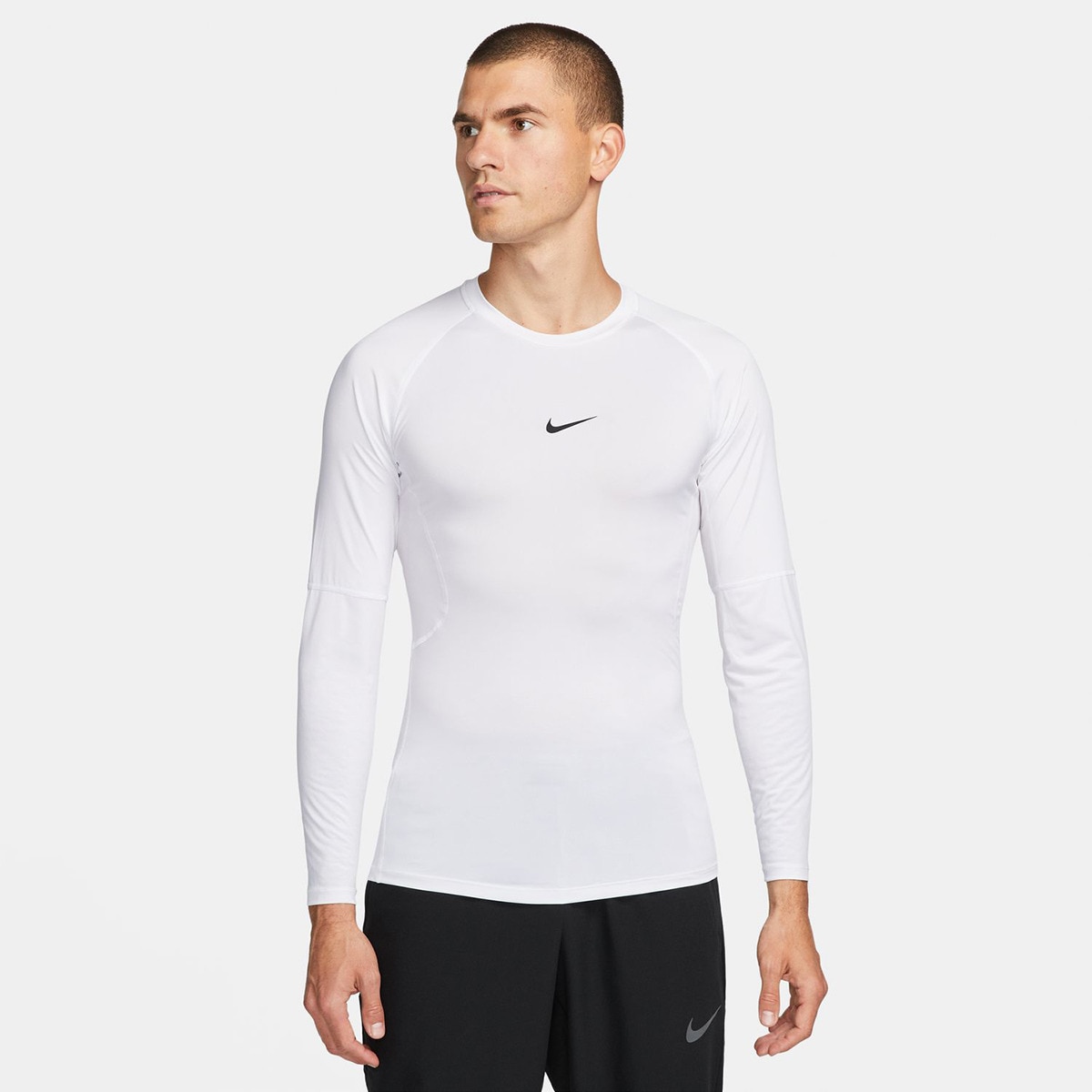 T-shirt de homem Pro Nike Branco-1