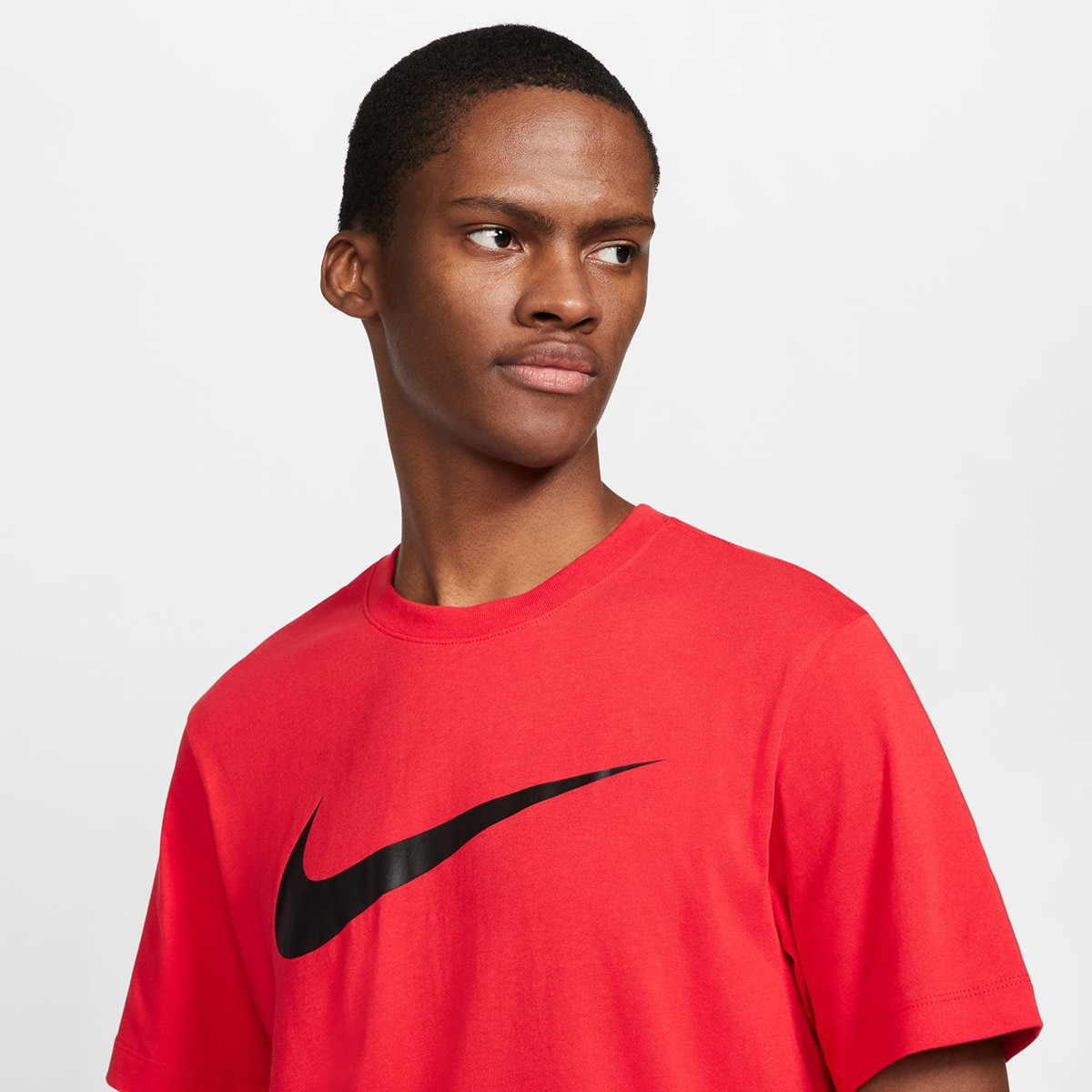 T-shirt de homem Sportswear Swoosh Nike Vermelho-3