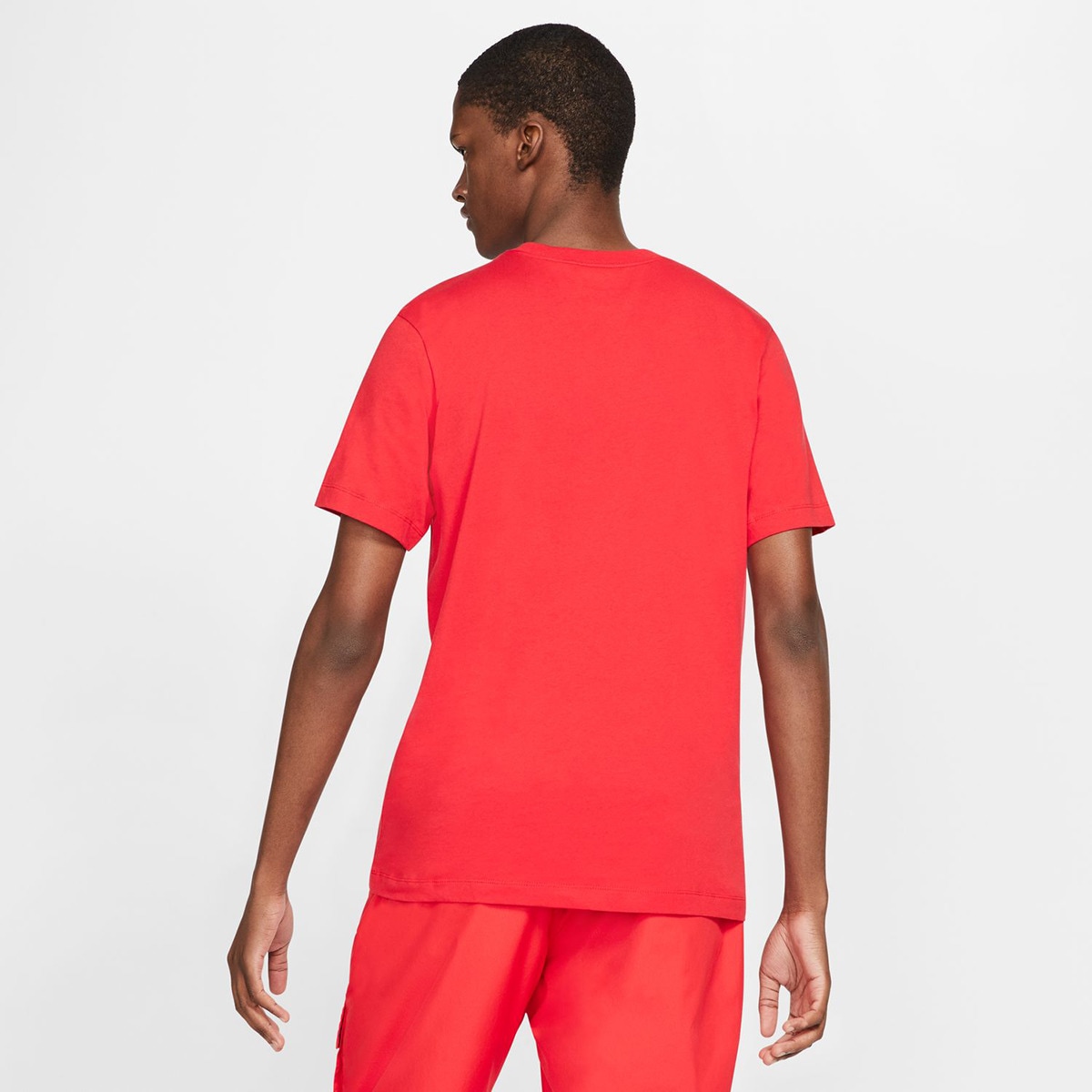 T-shirt de homem Sportswear Swoosh Nike Vermelho-2
