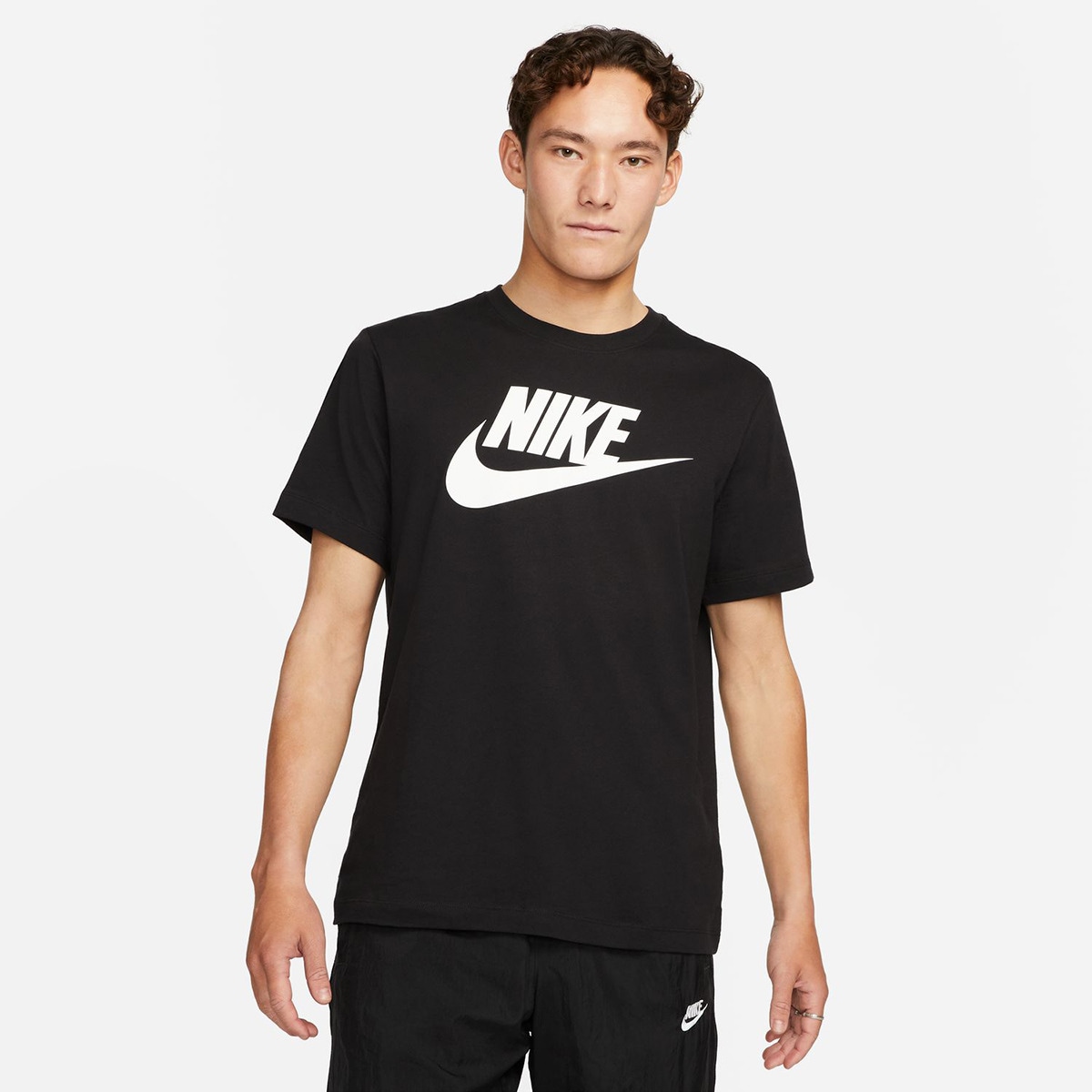 T-Shirt de Criança Sportswear Nike Preto-1