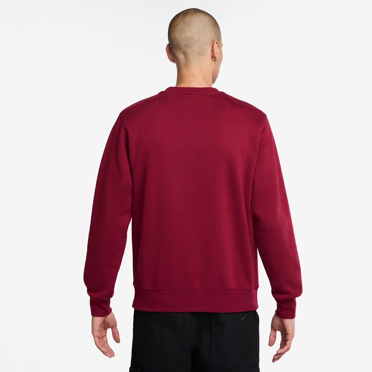 Sweatshirt de homem Sportswear Club Fleece Nike Vermelho-2