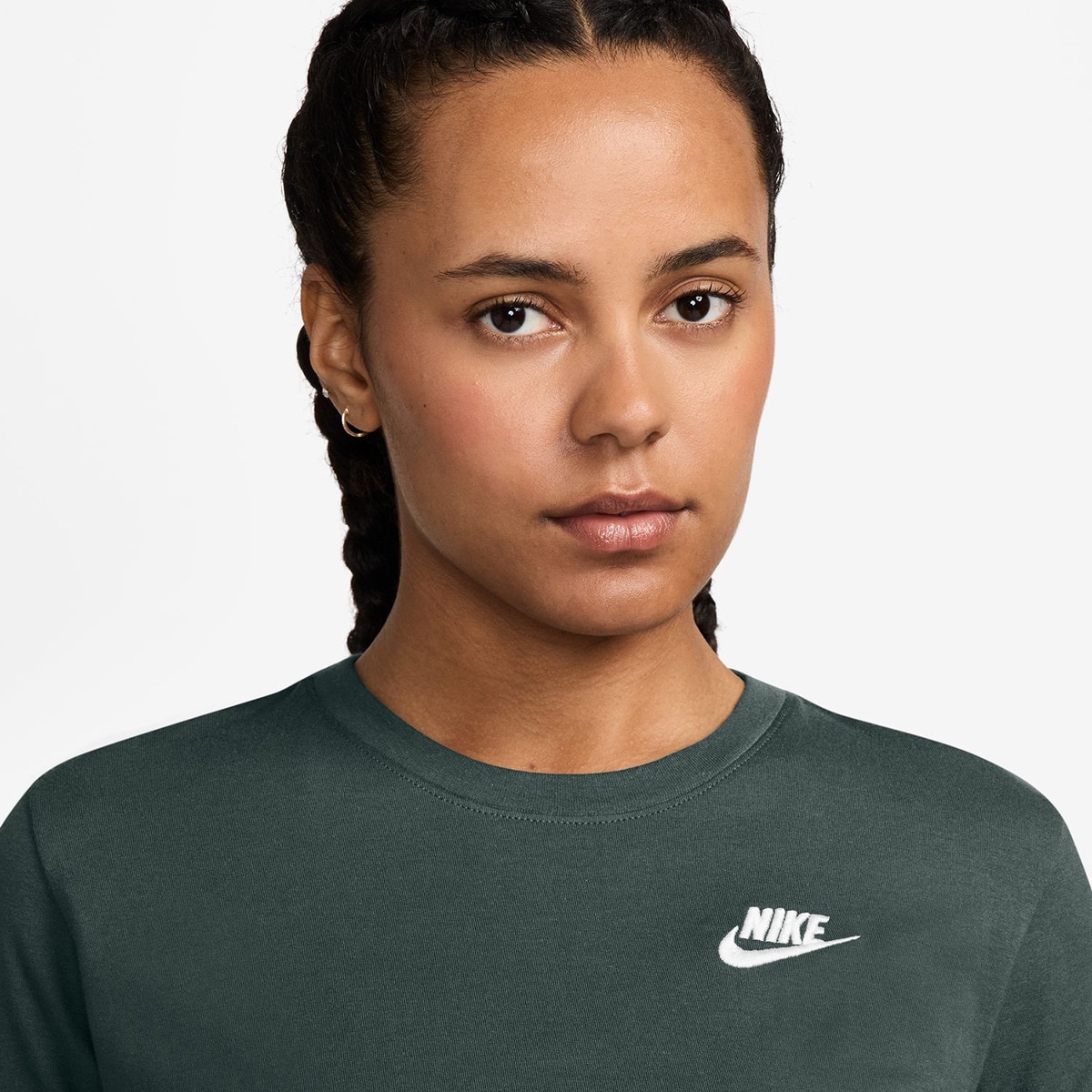 T-shirt de Mulher Club Essentials Verde-3