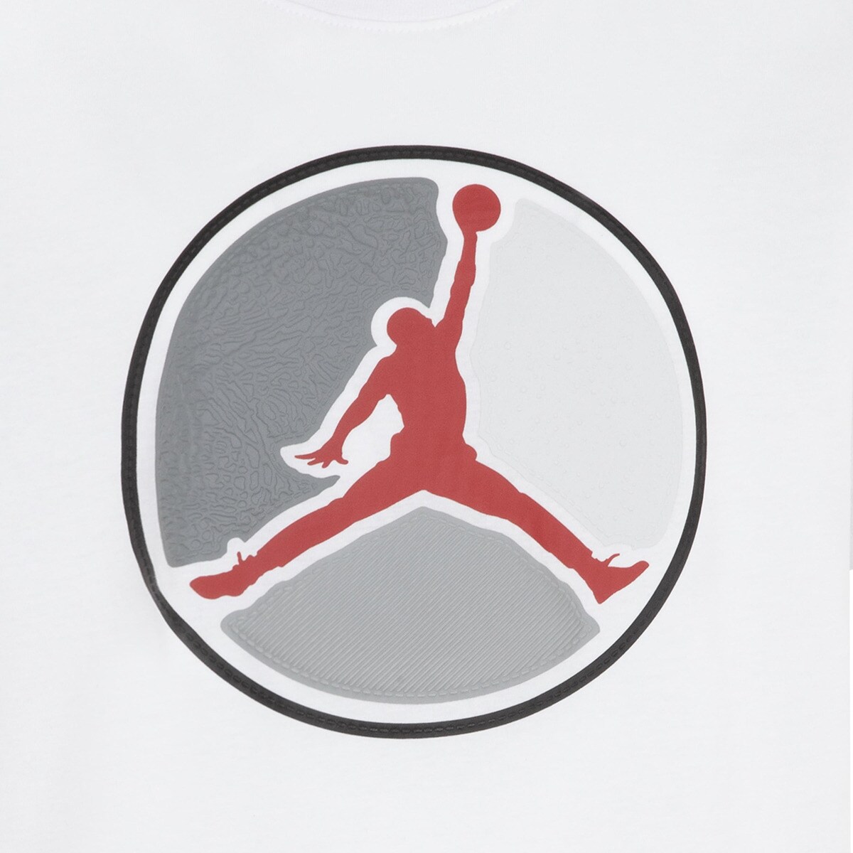 T-shirt de Criança JDB AIR JORDAN HBR RI Branco-3