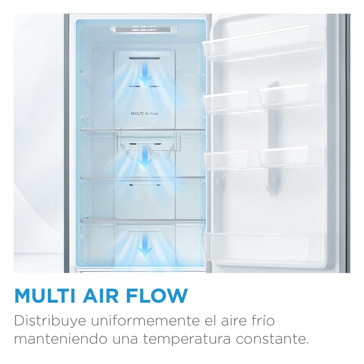 Frigorífico Combinado Midea MDRB424FGE01OE Total No Frost e de 188 cm - Branco Branco-5