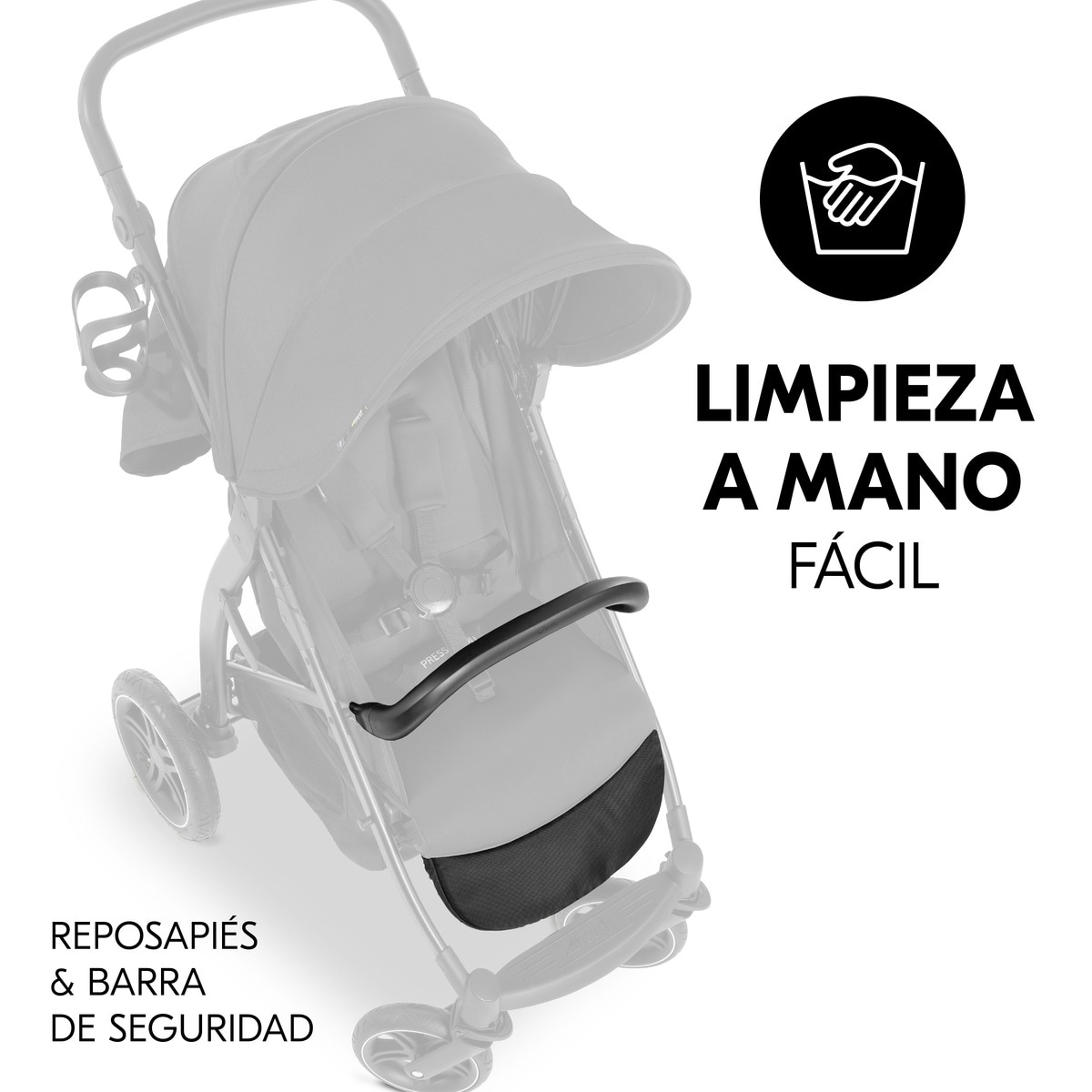 Carrinho de Passeio Todo-o-Terreno Rapid 4D Air Preto-10