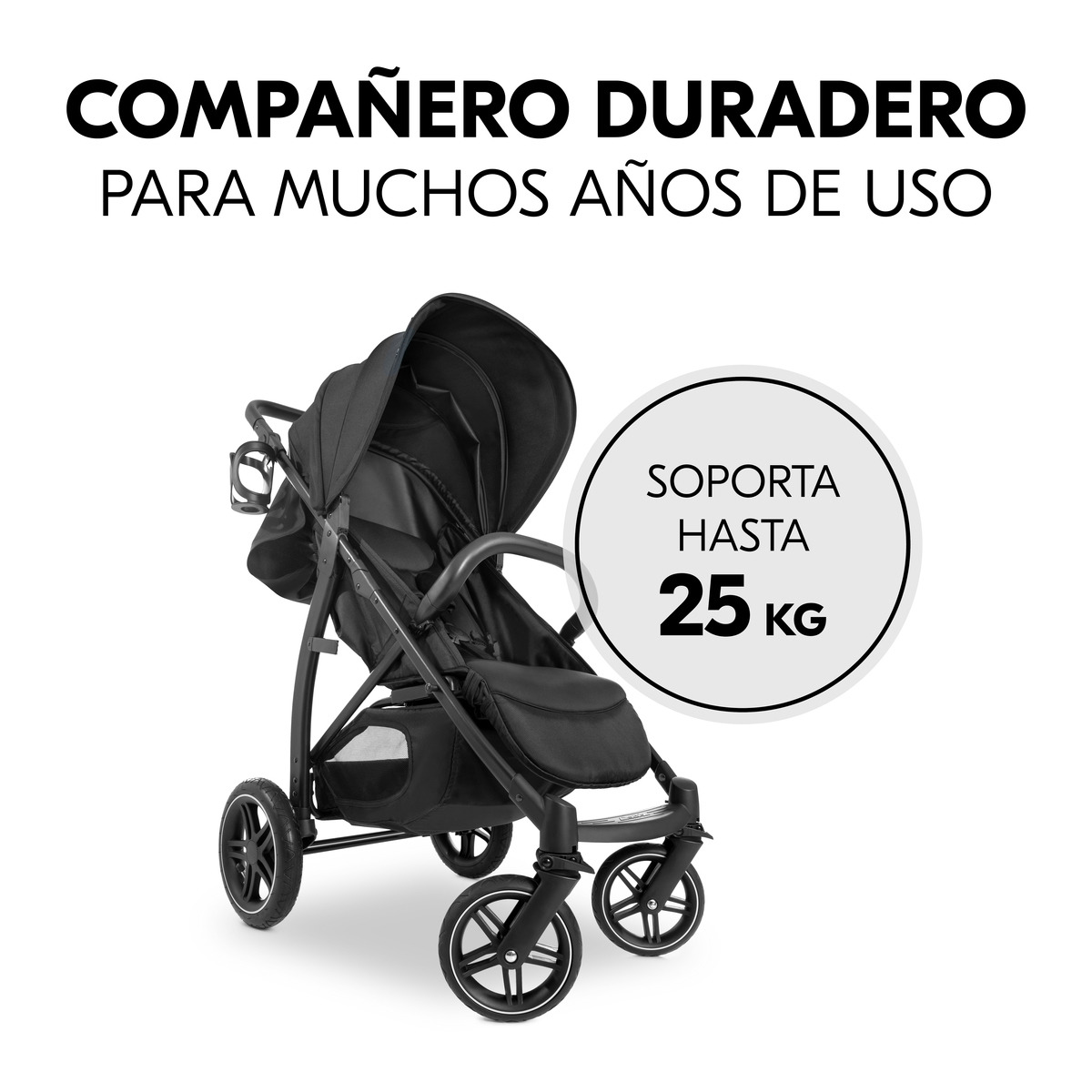 Carrinho de Passeio Todo-o-Terreno Rapid 4D Air Preto-9
