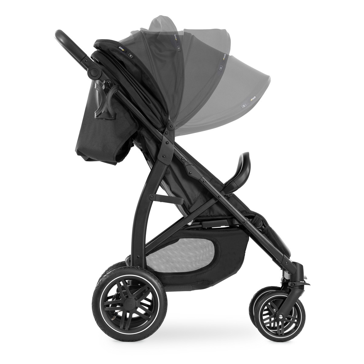 Carrinho de Passeio Todo-o-Terreno Rapid 4D Air Preto-17