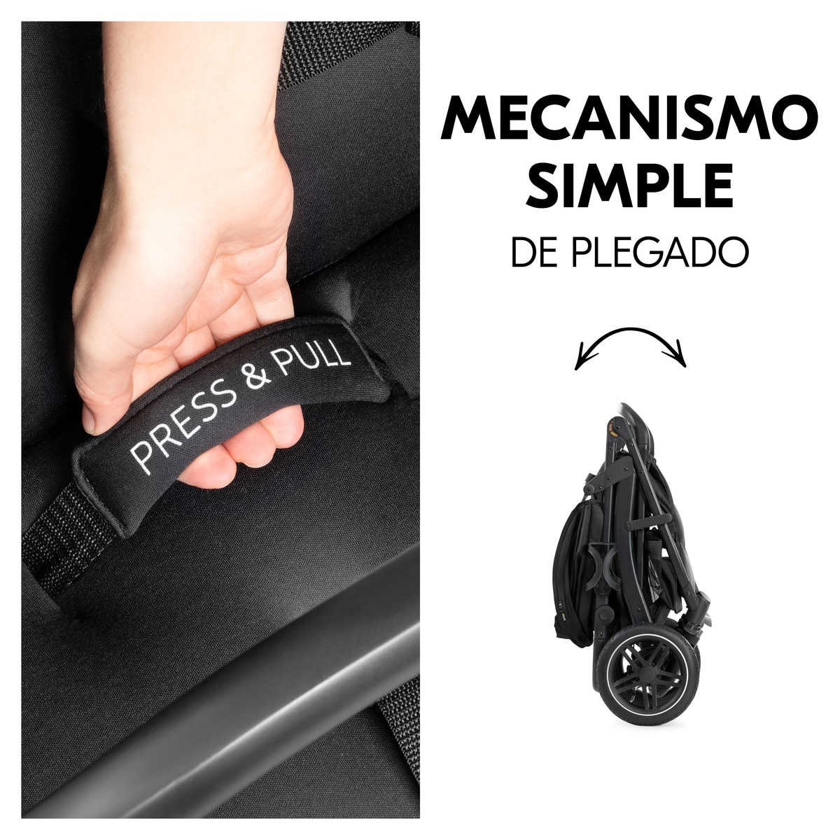 Carrinho de Passeio Todo-o-Terreno Rapid 4D Air Preto-5