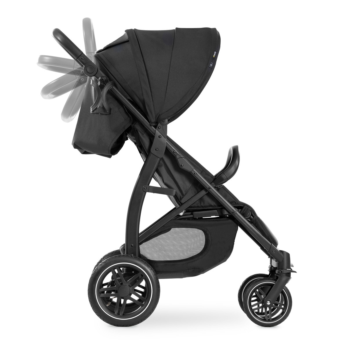 Carrinho de Passeio Todo-o-Terreno Rapid 4D Air Preto-16