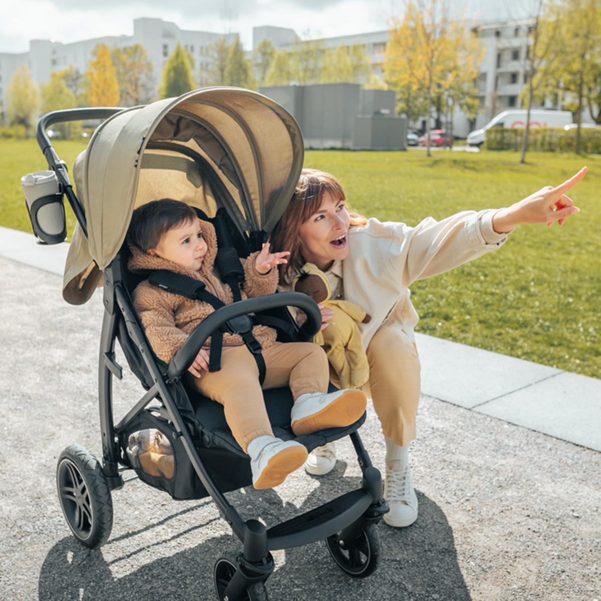 Hauck Sillas De Paseo HAUCK |Silla De Paseo Ligera Con Tres Ruedas