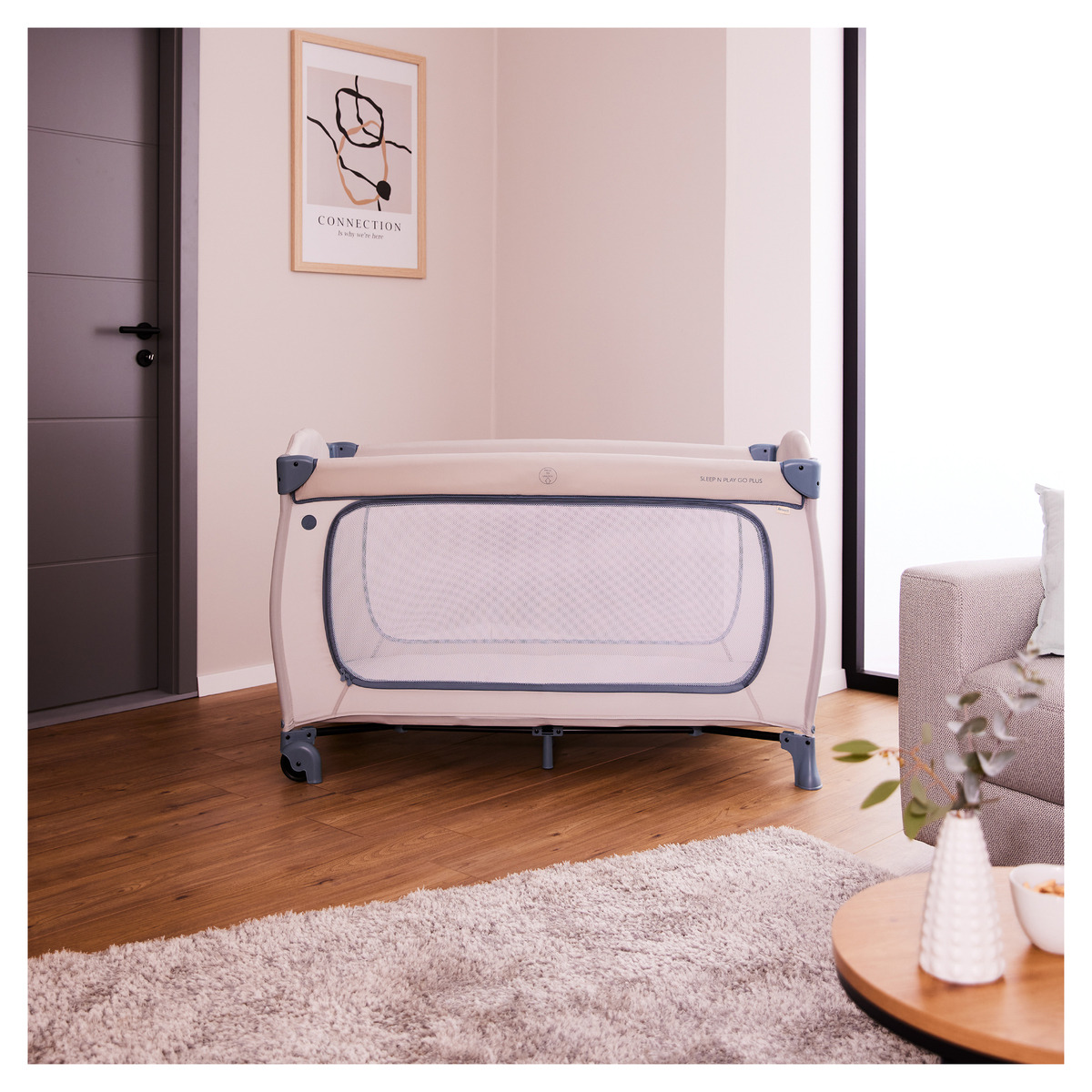 Berço de Viagem Sleep N Go Plus Azul-23