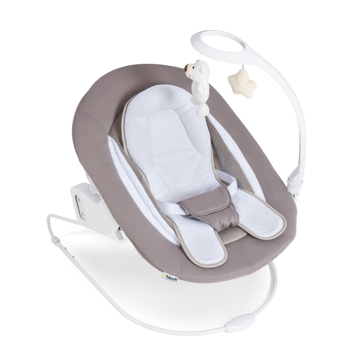 Hamaca Hauck Alpha bouncer Deluxe Beige-8