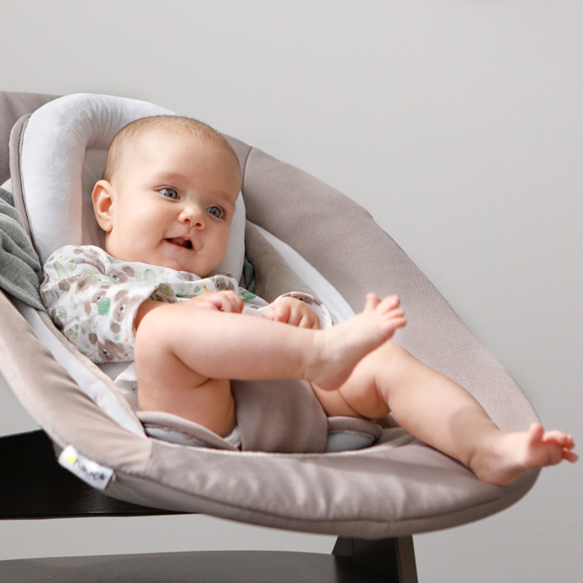 Hamaca Hauck Alpha bouncer Deluxe Beige-31