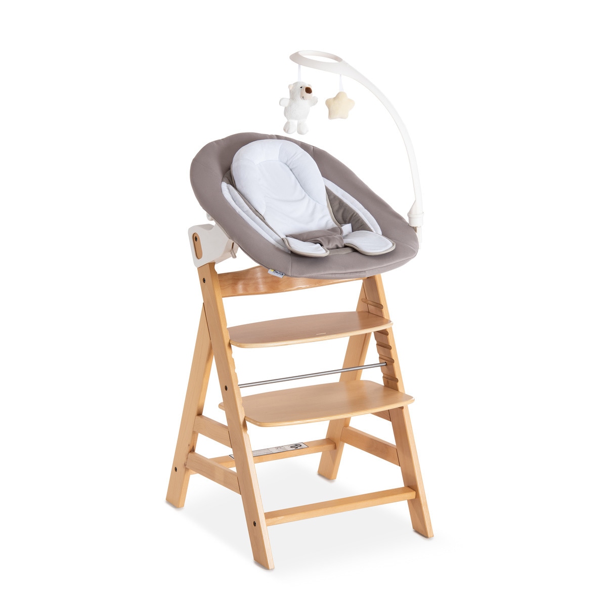 Hamaca Hauck Alpha bouncer Deluxe Beige-26