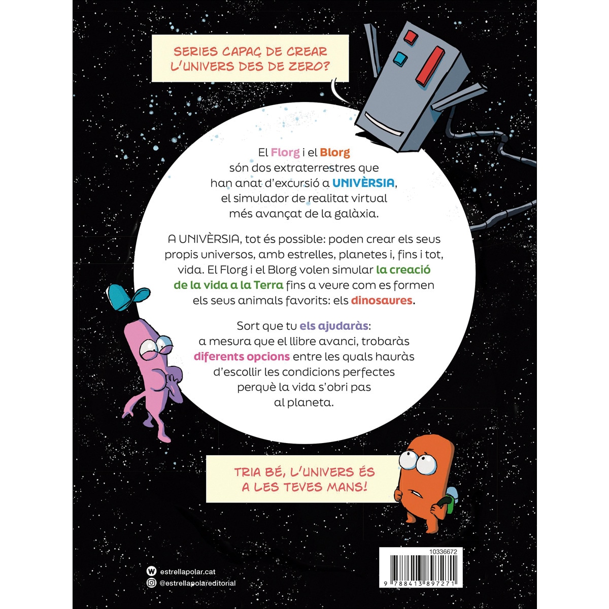 Univèrsia. Crea el teu univers (Capa mole com abas) 2