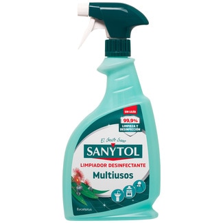 limpiador desinfectante Multiusos sin lejía eucaliptus pistola 750 ml para todo tipo de superficies - Sanytol