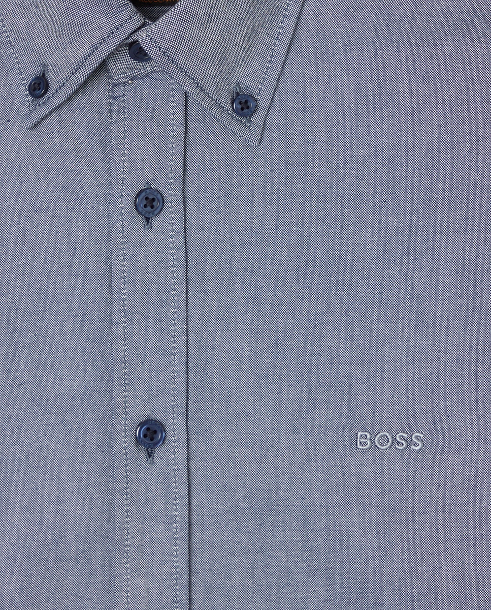 Camisa de Manga Comprida Azul-marinho-2