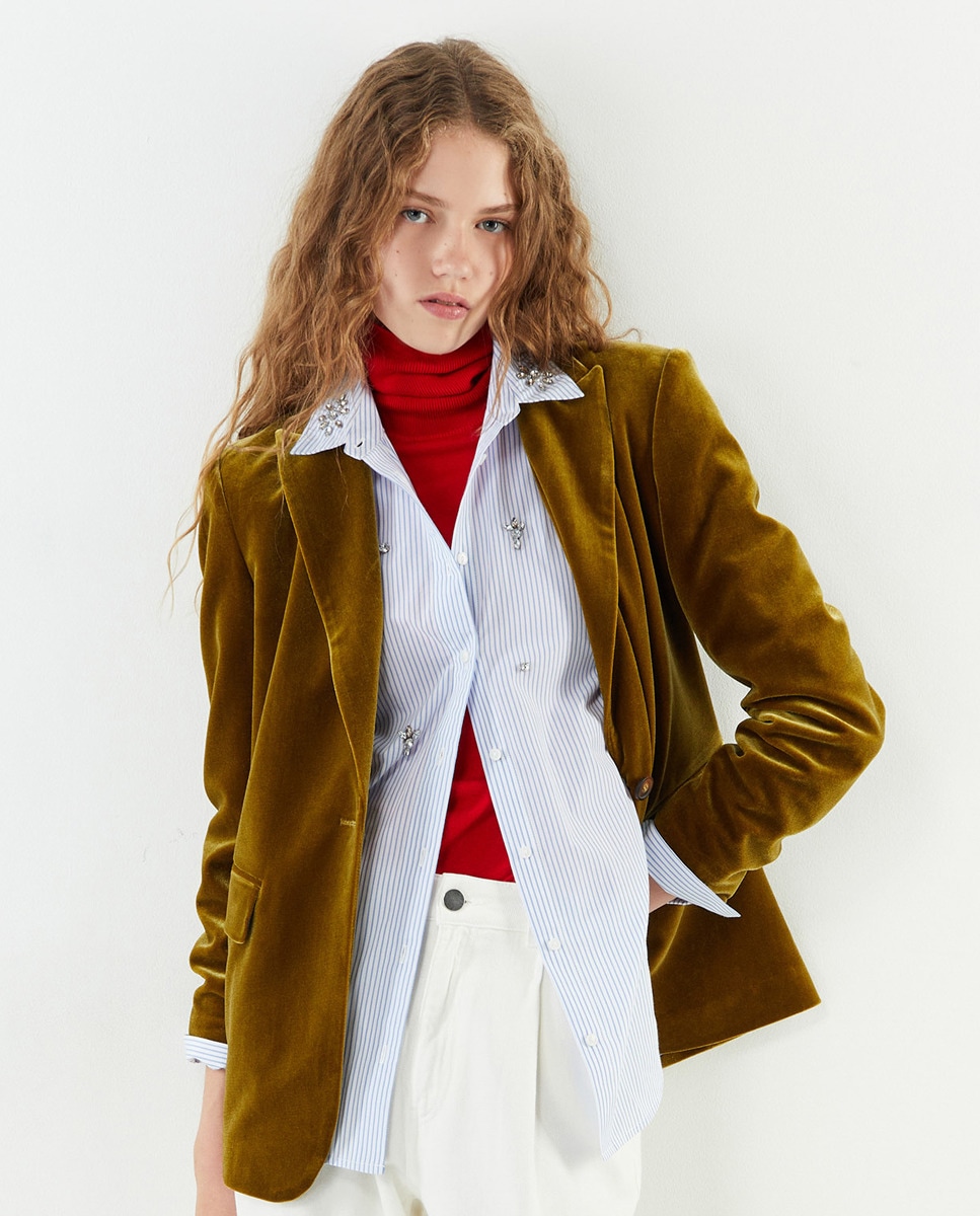 El Corte Inglés Sfera Abrigo Verde Mujer Corte Inglés Cazadoras