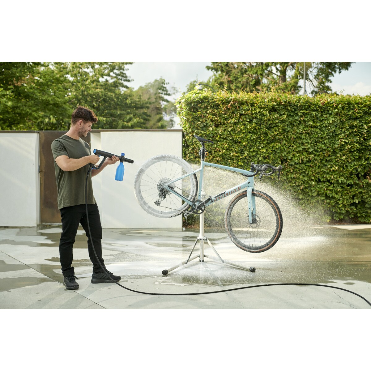 Pulverizador Espuma Power Foam Blaster Nilfisk Azul-3