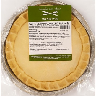 Tarte de Pato com Alho Francês 1 Dose 4 Pessoas embalagem 800 g - Cozinha Com Alma