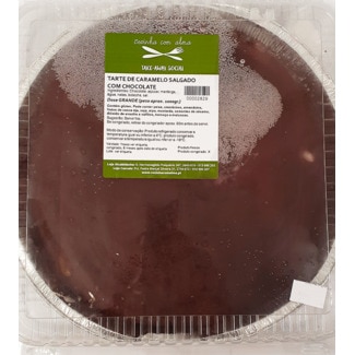 Tarte de Caramelo Salgado com Chocolate 1 Dose 8/10 Pessoas embalagem 1200 g - Cozinha Com Alma