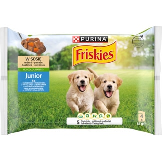Alimento Húmido para Cão sabor Frango 4 unidades embalagem 85 g - Friskies