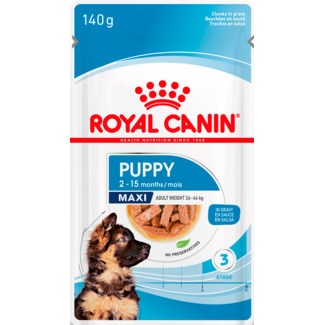 Ração Húmida para Cão Puppy Maxi embalagem 140 g - Royal Canin