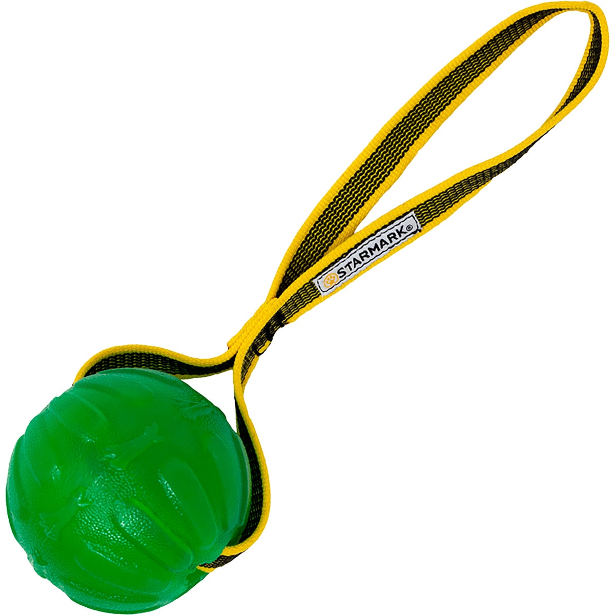 Brinquedo para Cão Corda com Bola Verde embalagem 1 unidade