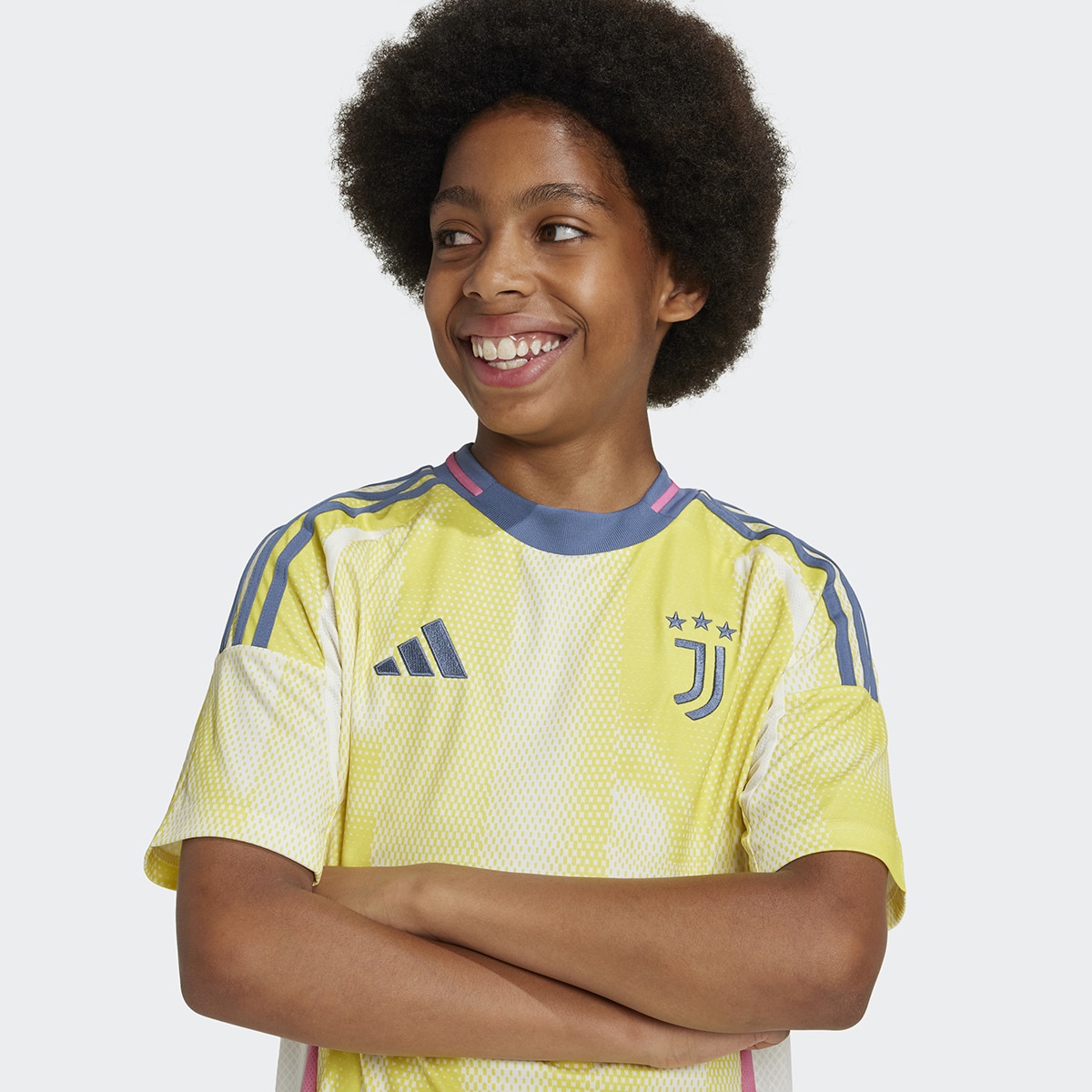T-shirt de Criança 2.º Equipamento Juventus FC 2024-2025 Amarelo-4