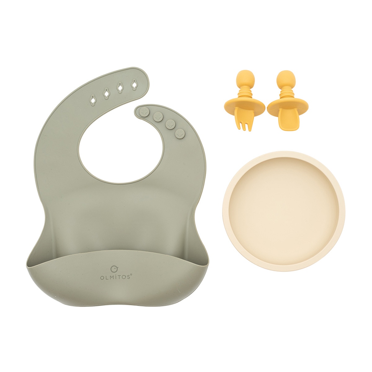 Imagen 0 de Vajilla 4 piezas silicona