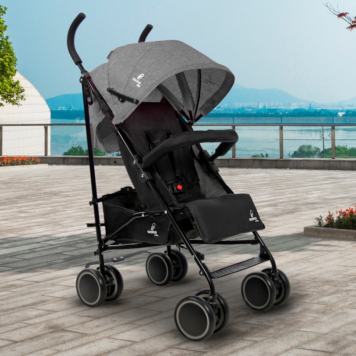 Silla de paseo tokio Negro-5