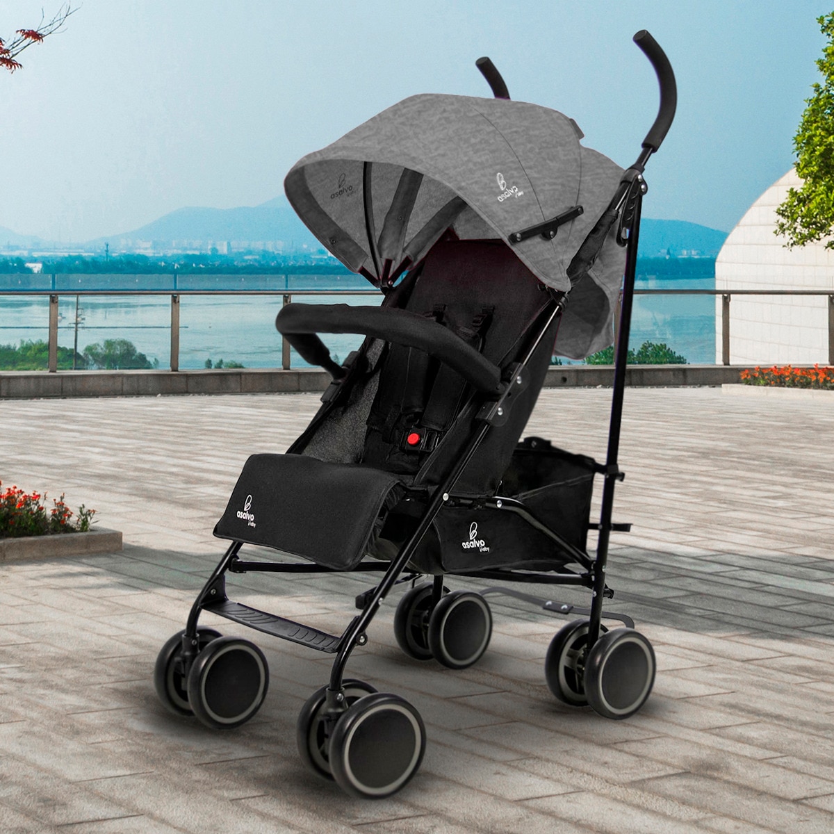 Silla de paseo tokio Negro-6