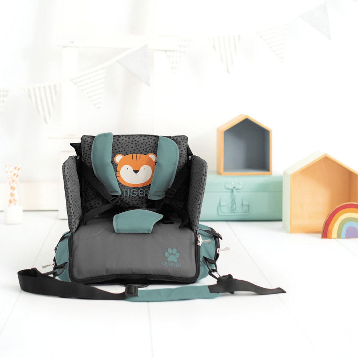 Asiento elevador pockets Gris-6