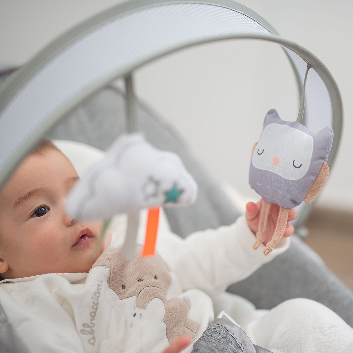 Hamaca multifunción Gris-8