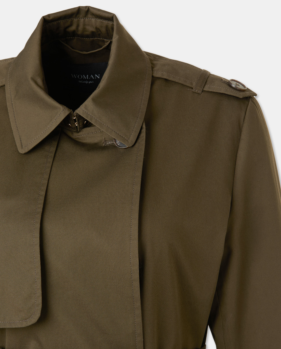 Gabardine Clássica Caqui-5