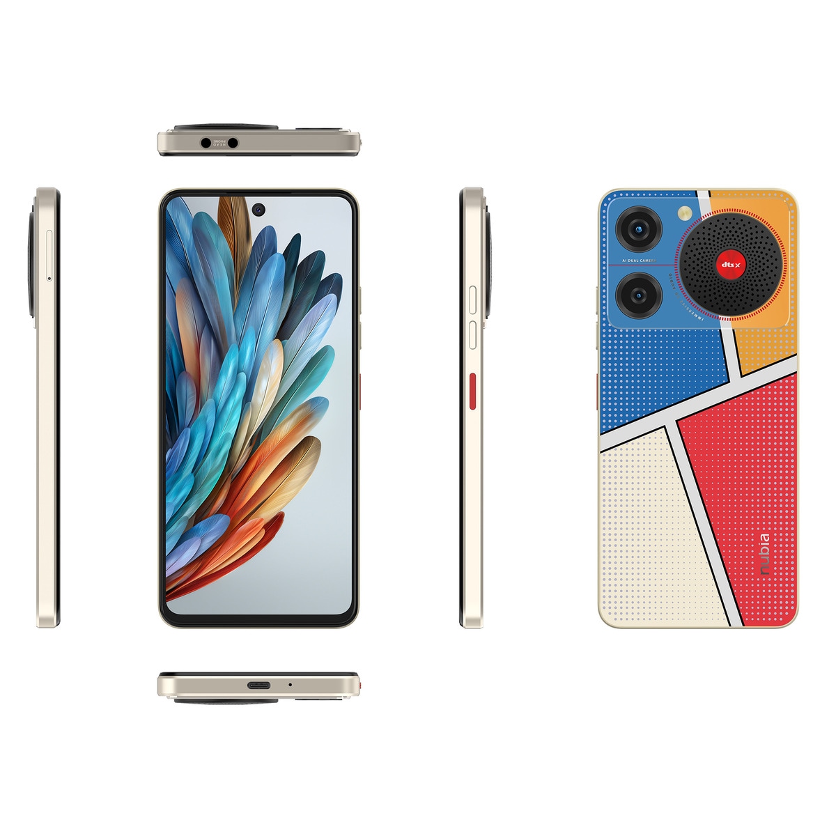 ZTE nubia Music 4GB + 128GB móvil libre Multicolor-6