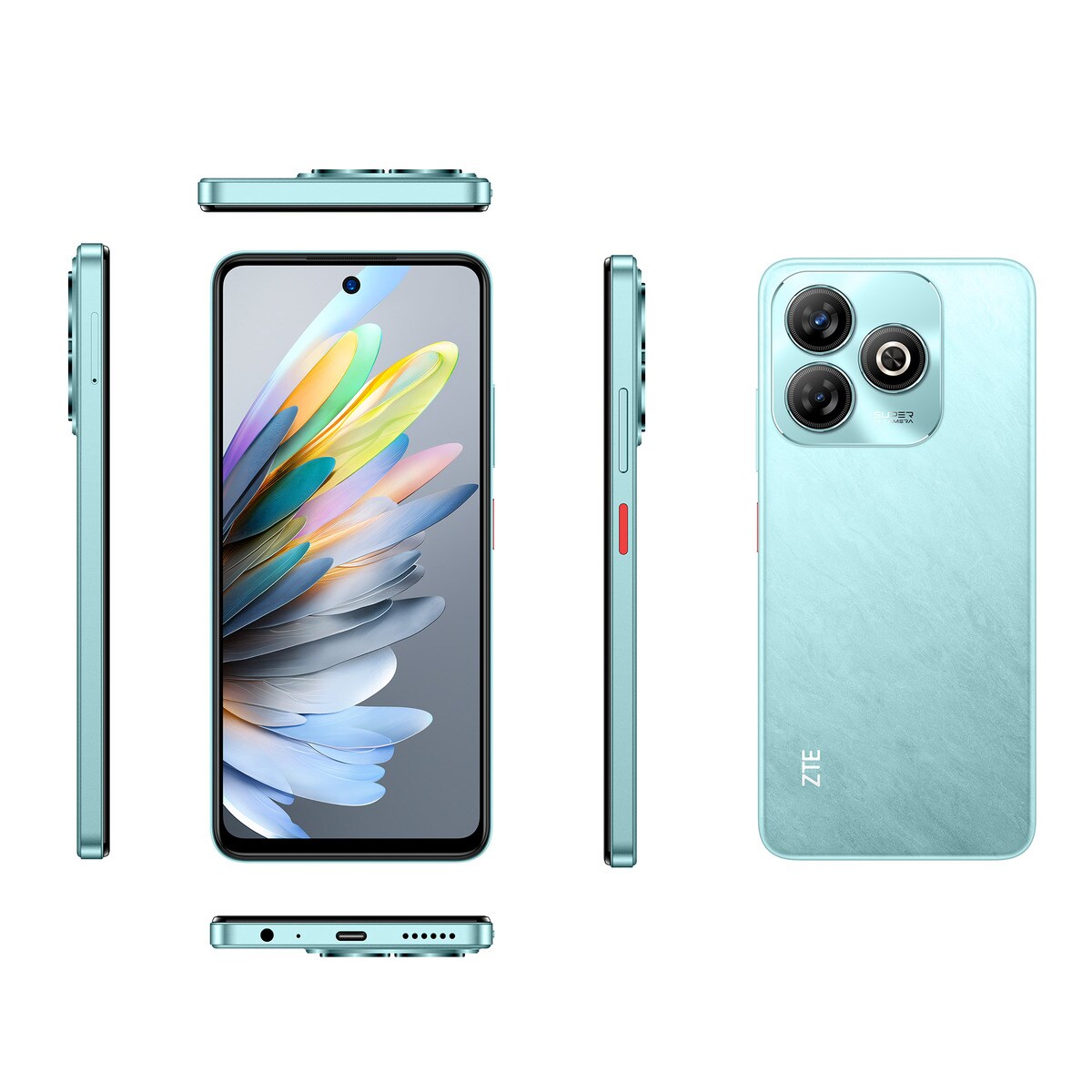 ZTE Blade A75 4GB + 256GB móvil libre Azul-5