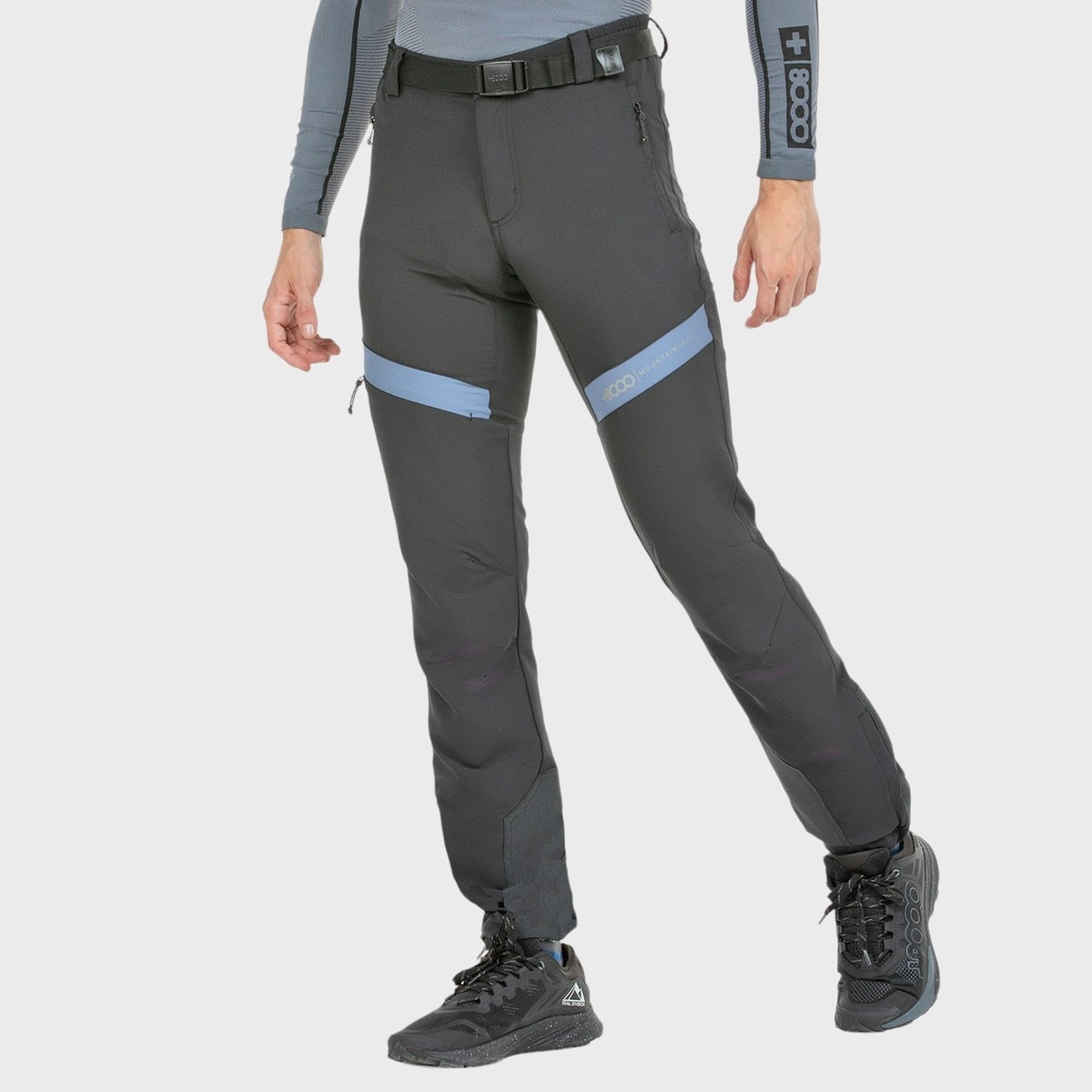 Calças de Trekking Hornoc +8000 Preto-2