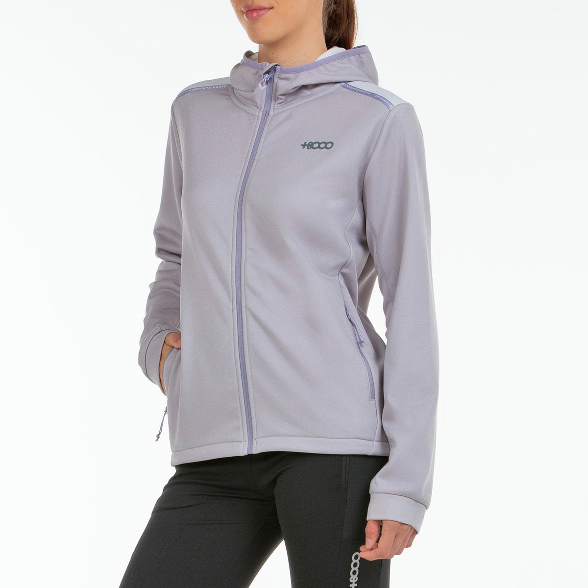 Sweatshirt Cocham +8000 Cinzento-pérola-3