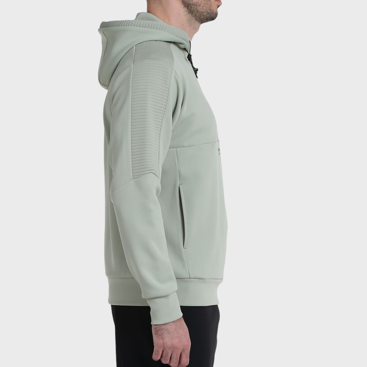 Sudadera Lee Wobbly Verde Oliva Hombre | Atmósfera Sport
