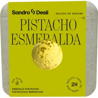 Gelado de Pistacho Esmeralda embalagem 500 ml - Sandro Desii