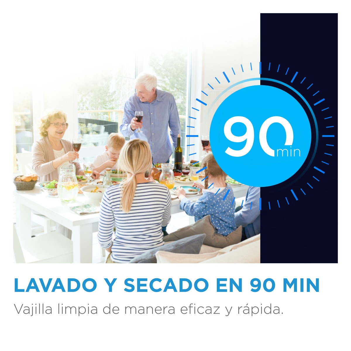 Lavavajillas Midea 14 servicios, Media bandeja para cubiertos, 60 cm - MDWPF1433CW-W-EU Blanco-10