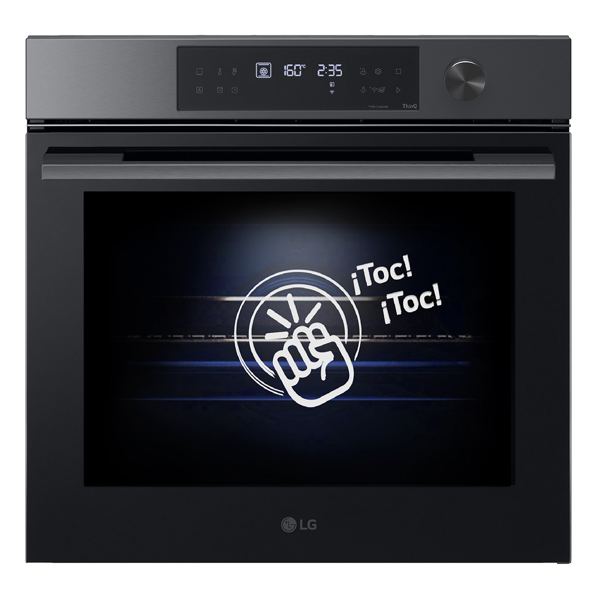 Imagen 0 de Horno multifunción LG pirolítico, 76 l, display LED, función Instaview - WS7D7632WB