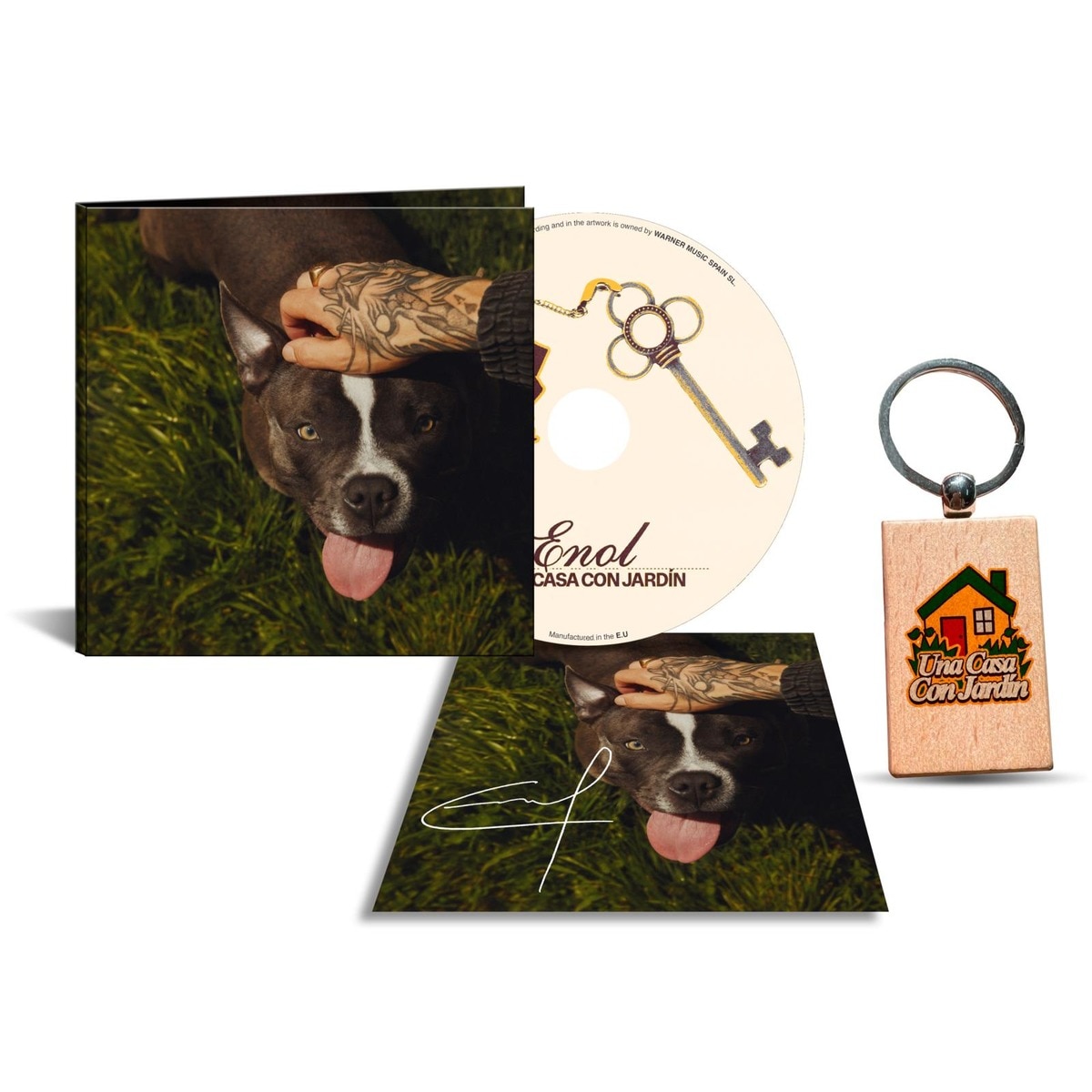 Una casa con jardín (Edición Limitada Firmada) (CD + Llavero) 2