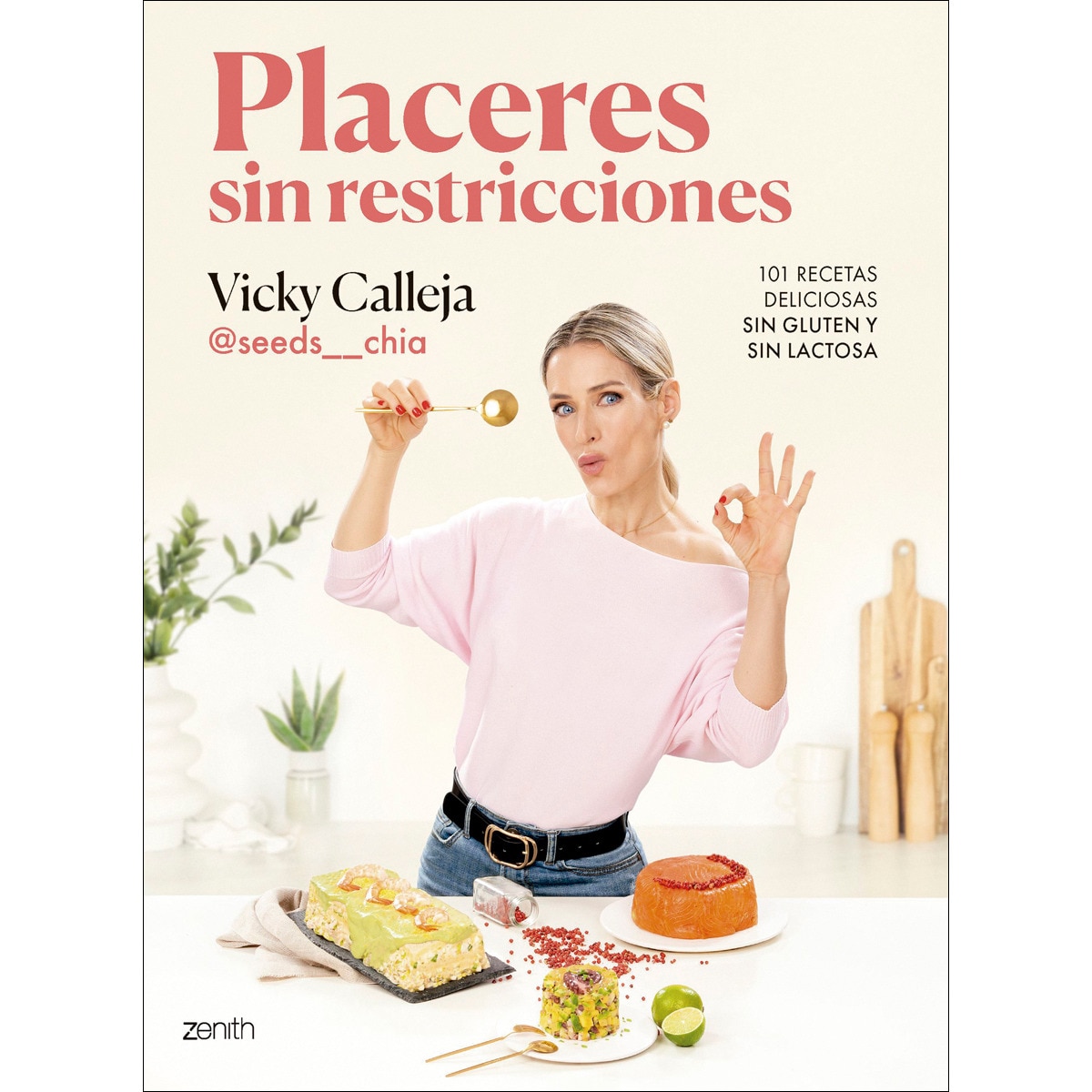 Imagem 0 de Placeres sin restricciones.101 recetas deliciosas sin gluten y sin lactosa: 101 recetas deliciosas sin gluten y sin lactosa (Capa mole com abas)