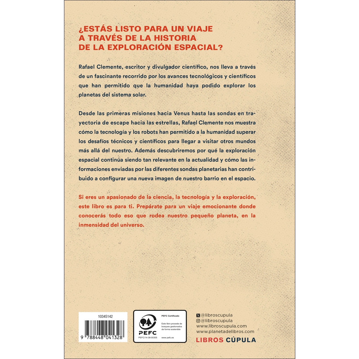 Más allá de la Tierra (Capa mole com abas) 2