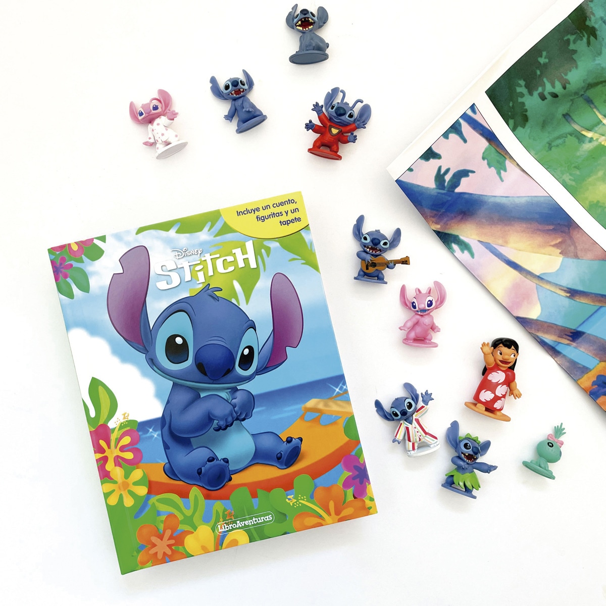 Lilo & Stitch. Libroaventuras: Incluye un cuento, figuritas y un tapete 4