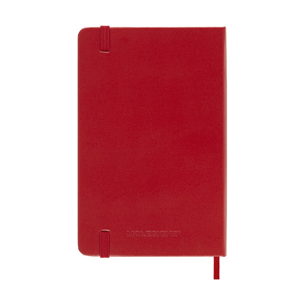 Agenda pocket 2025 semana vista tapa dura Moleskine rojo en inglés Rojo-7