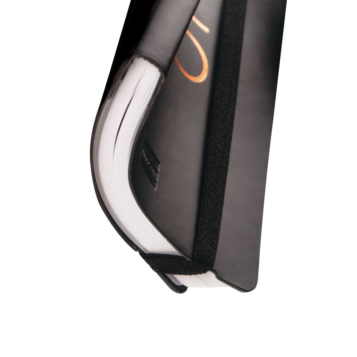 Agenda encuadernada año 2025 Capri FA5-148x210 mm semana vista vertical Finocam negro internacional multilingüe Negro-7