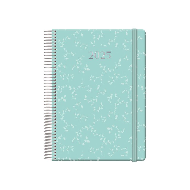 Imagen 0 de Agenda 2025 día página 14 x 20 cm. Aruba Dohe verde castellano